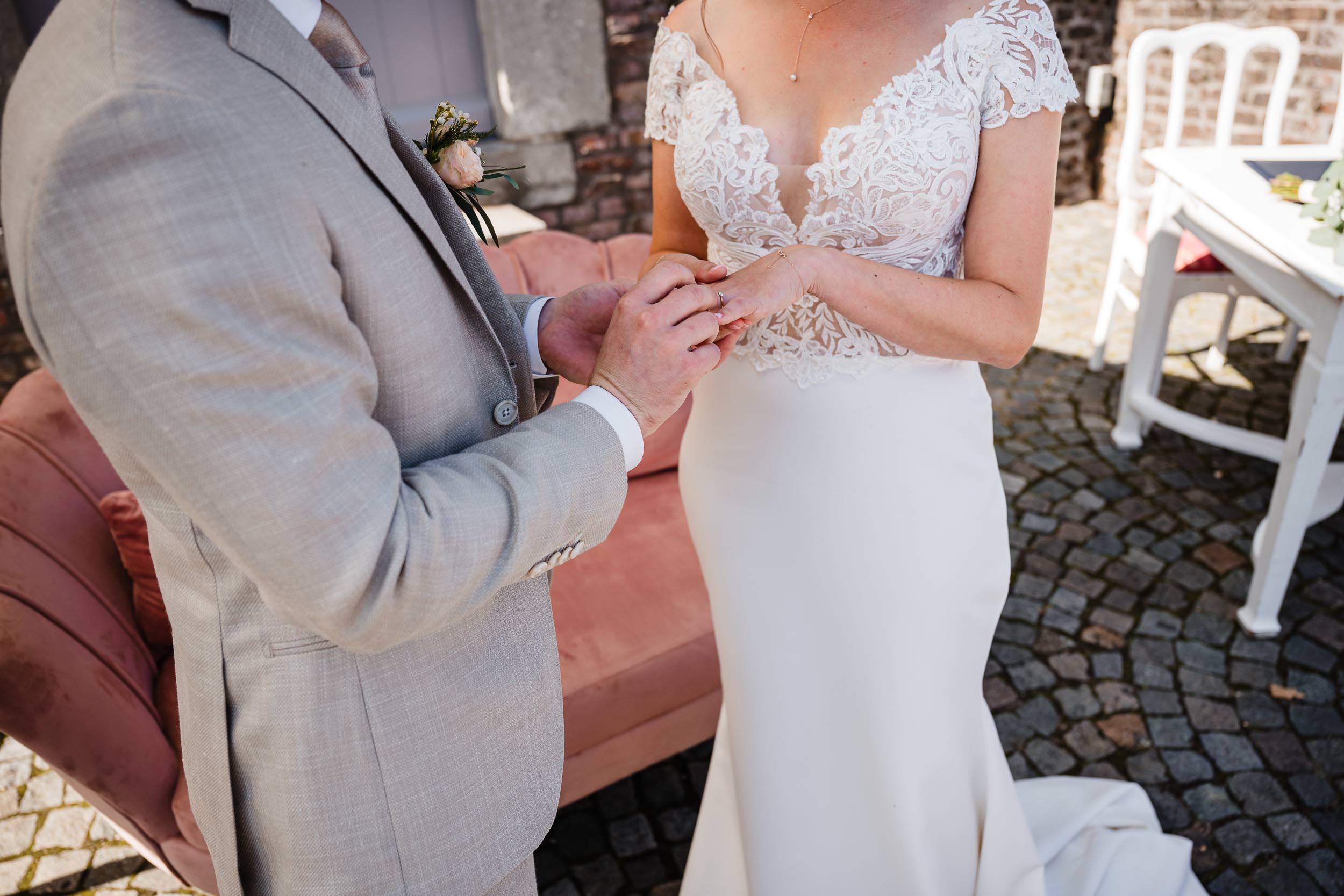 Ceremonie kasteel limbricht