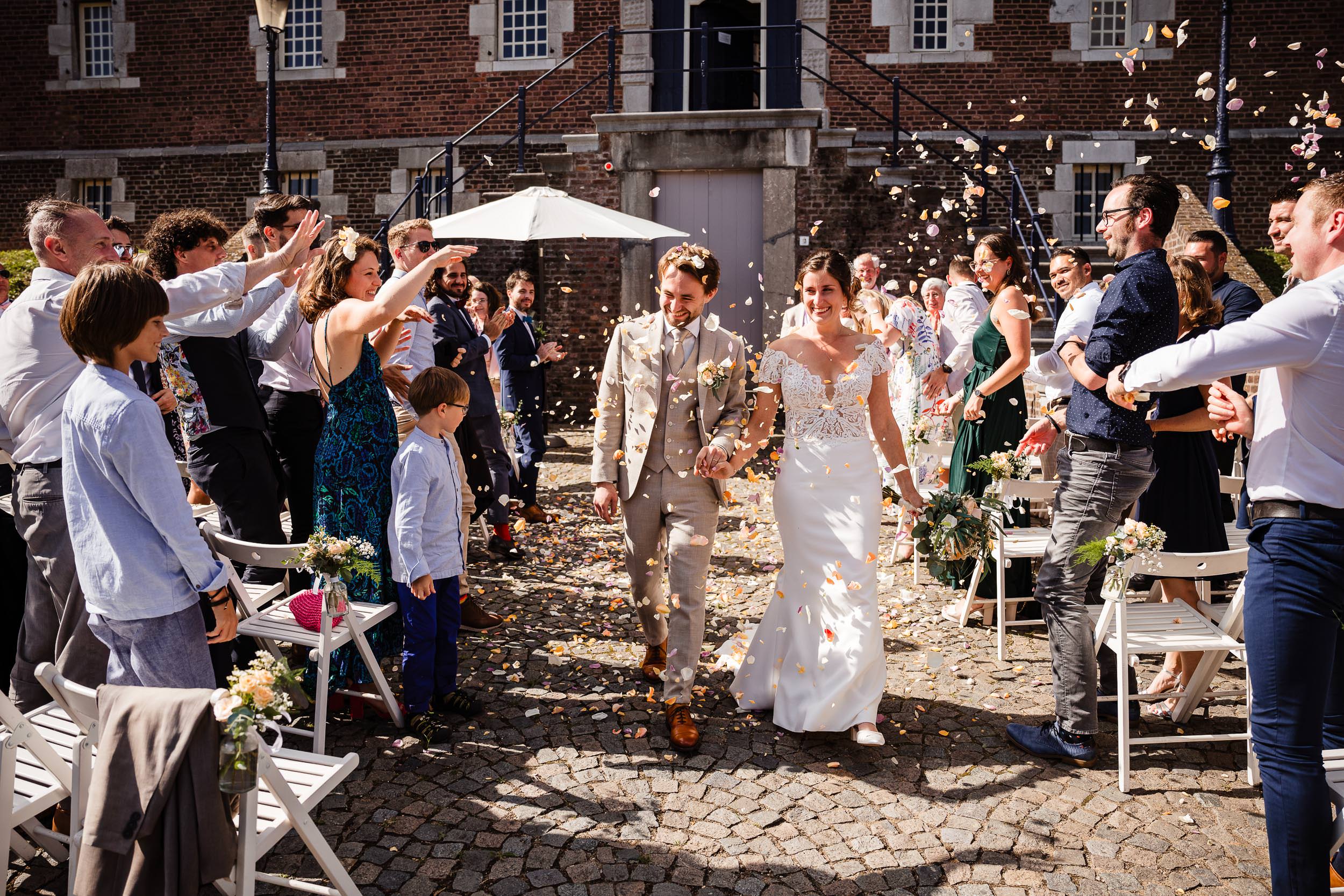Ceremonie kasteel limbricht