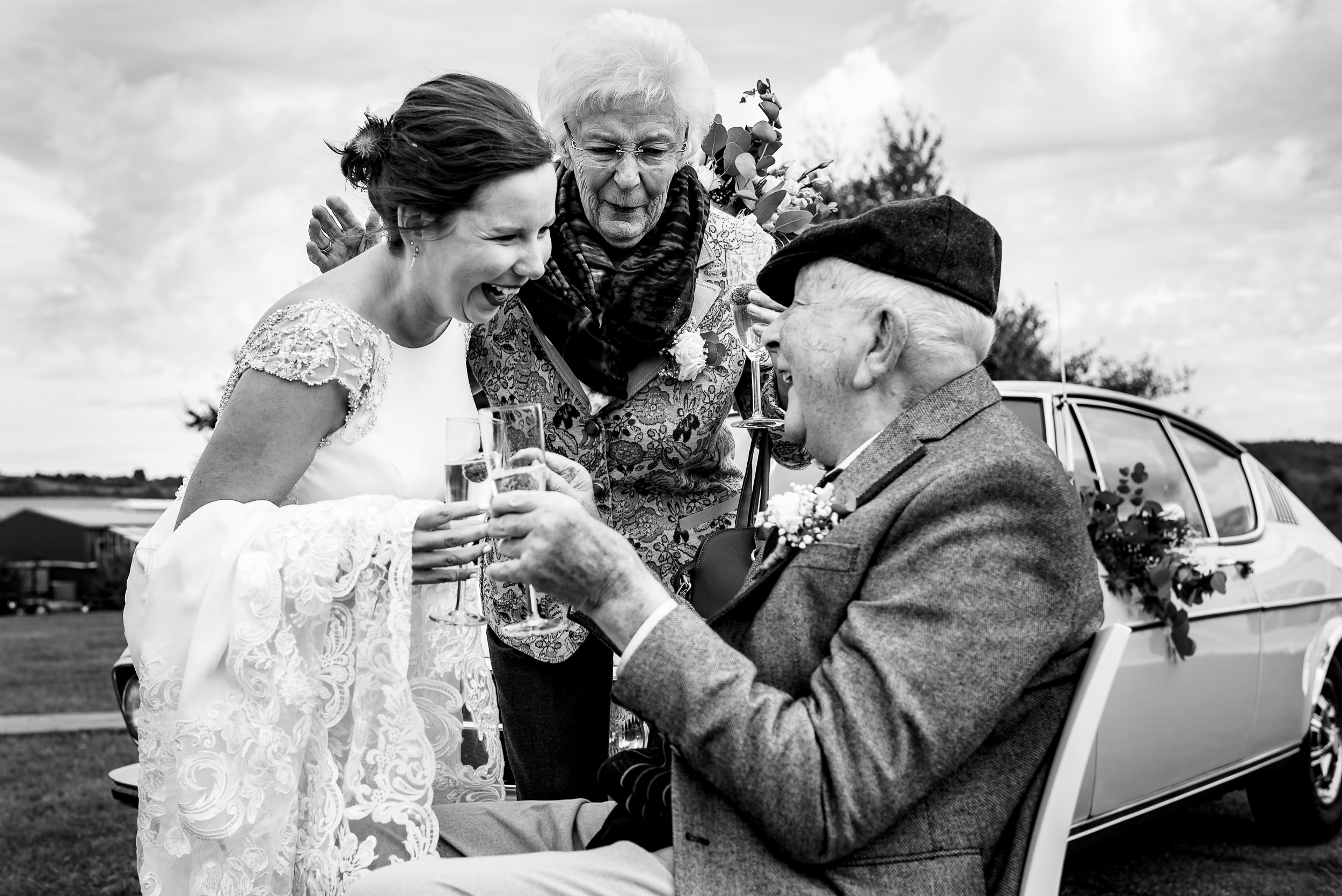 Opa en Oma op jouw huwelijksdag