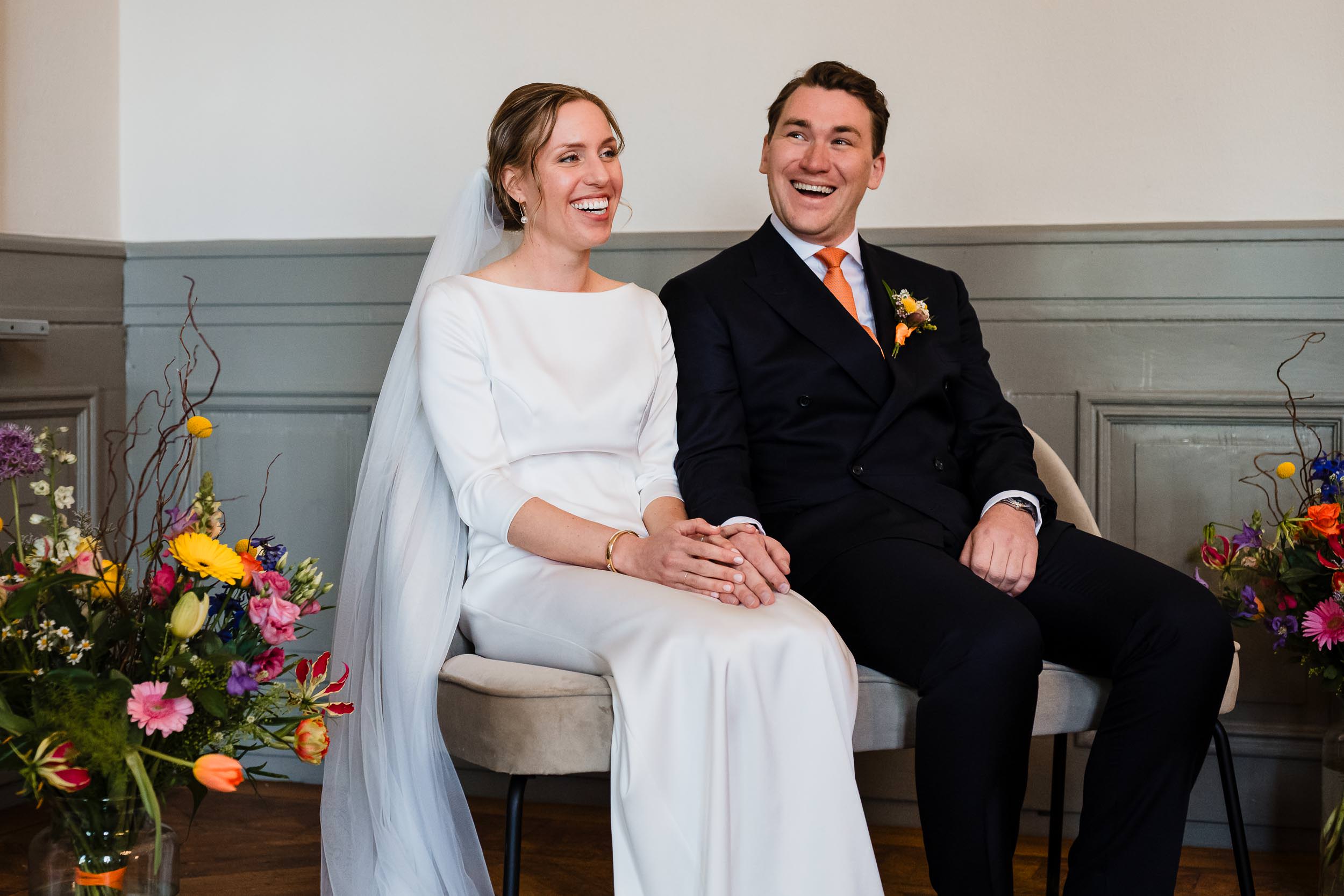 Trouwceremonie bij Delbrock in Maastricht