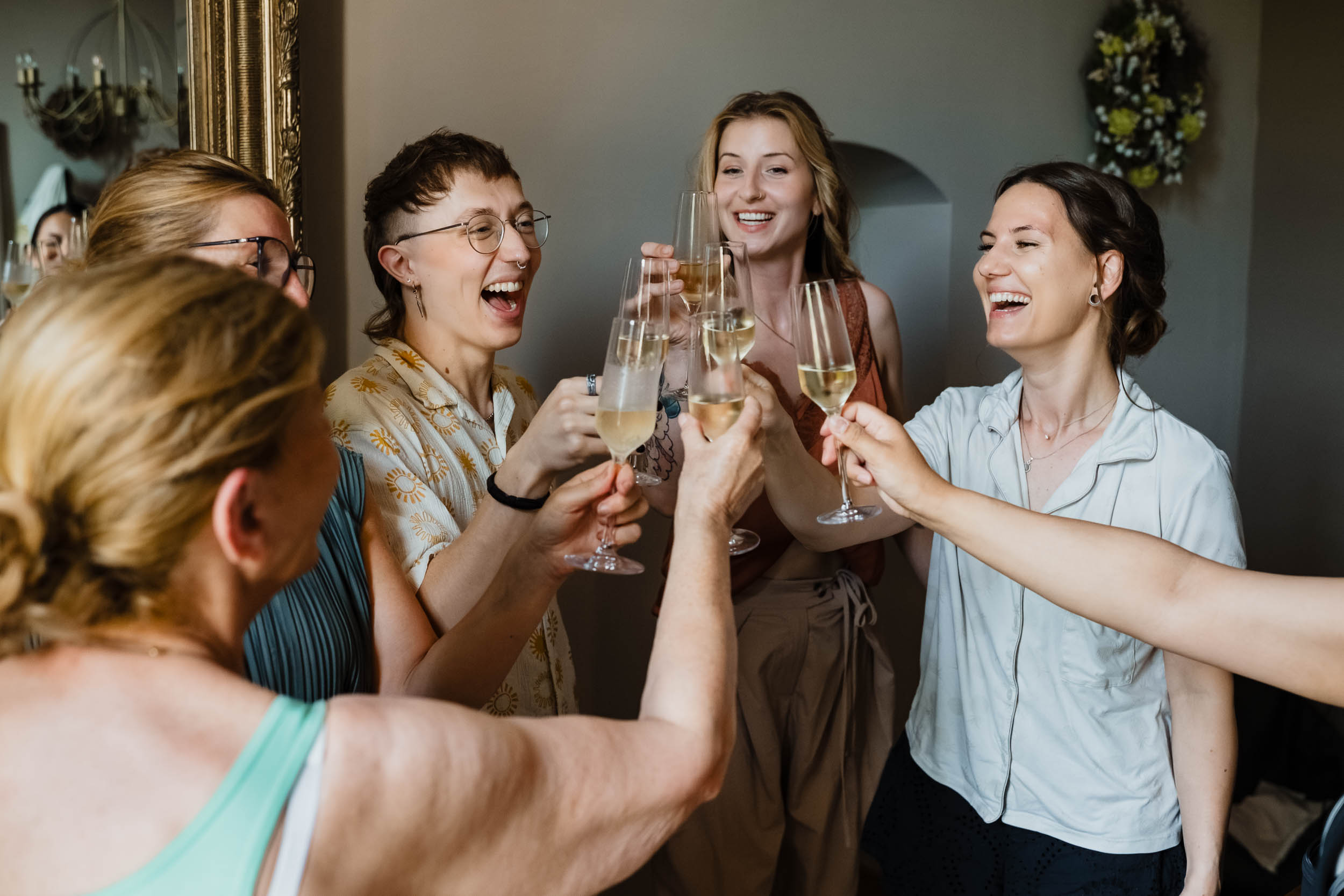 Voorbereidingen trouwdag schinvelderhoeve