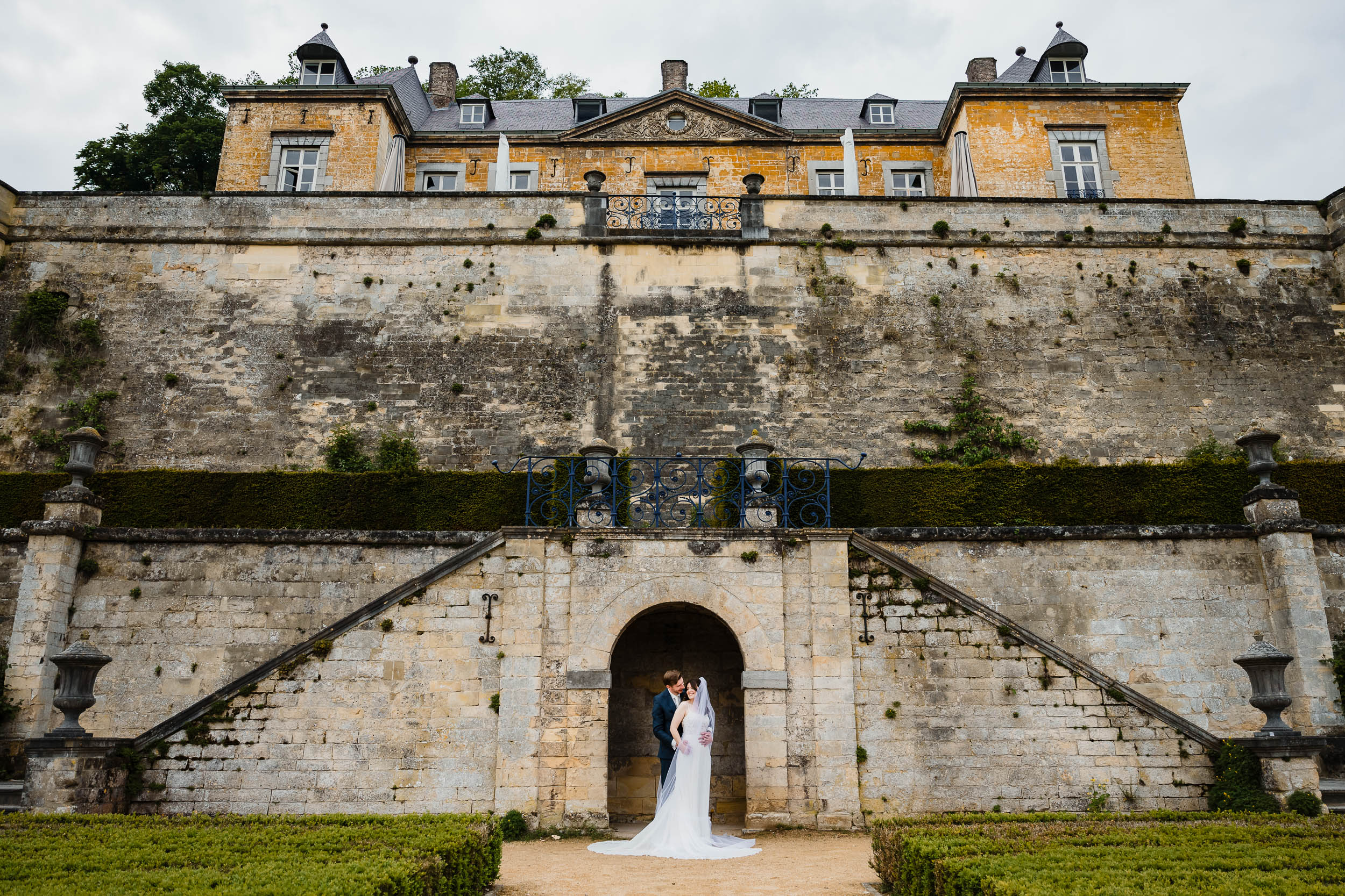 Trouwen bij Château Neercanne